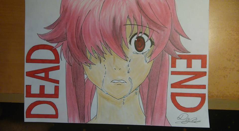 Mirai Nikki Yuno Gasai ... DEAD END.