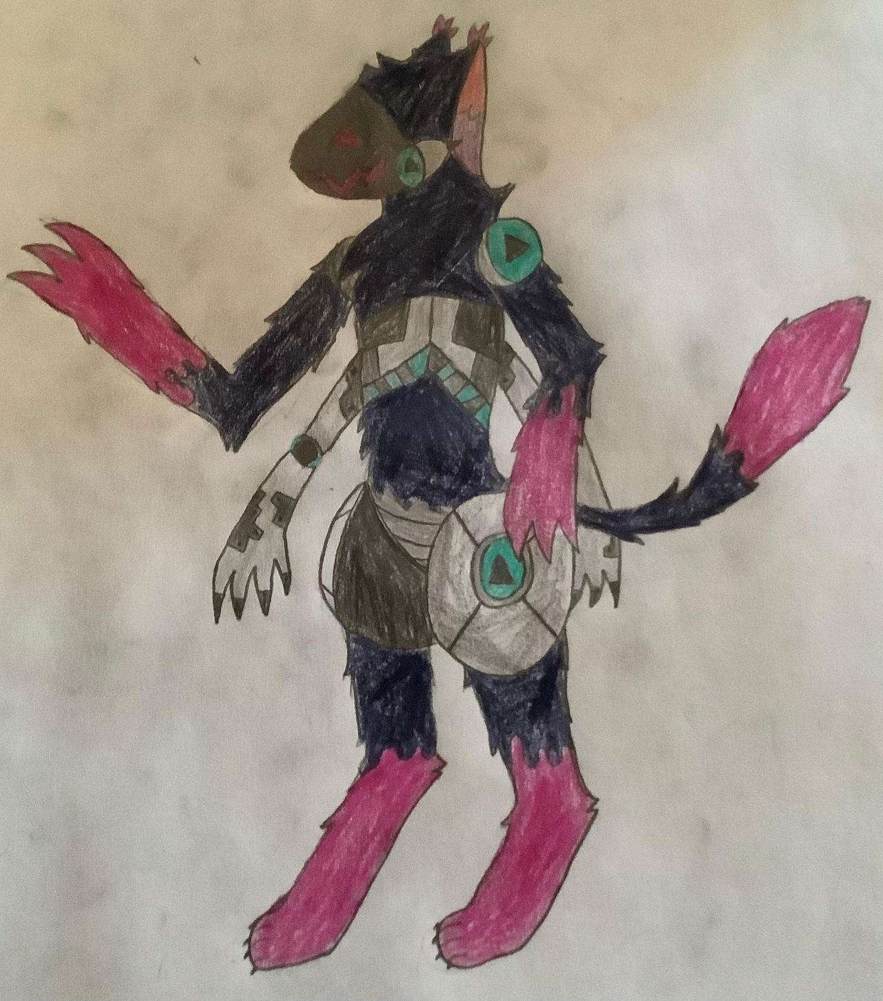 Oh Look, a Protogen by NerdThatCantDraw on DeviantArt