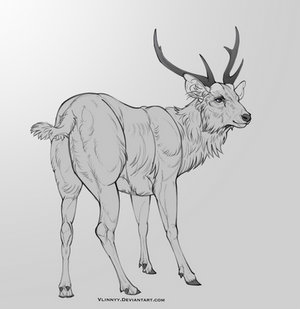 P2U Customizable Sambar Deer Base