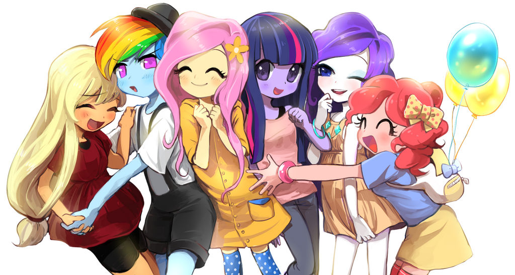 Six Manyane Mane six by quizia on DeviantArt