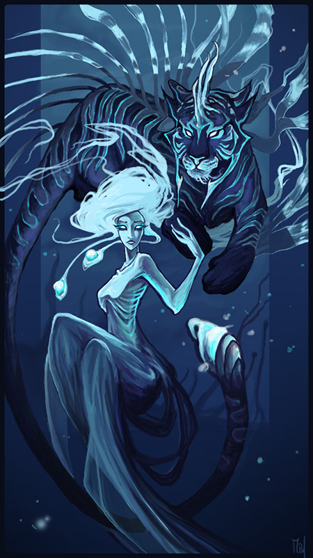 Water elemental, commission by ming85