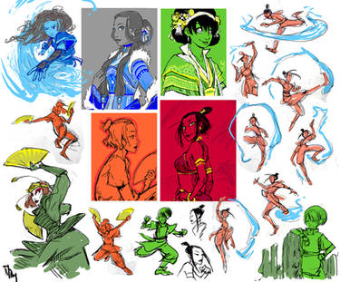 Avatar doodle dump 3