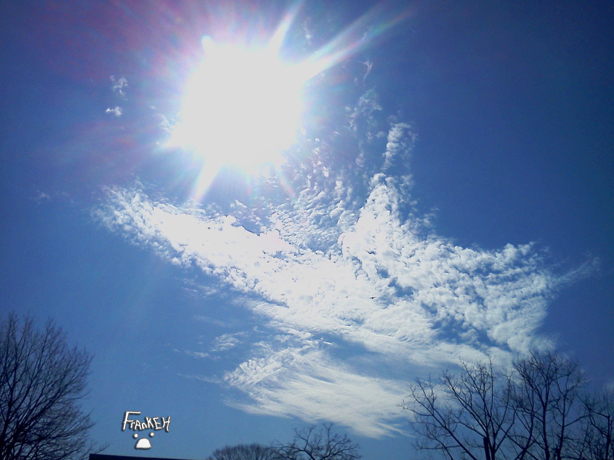 2-27-12 Patch of Cirrus clouds