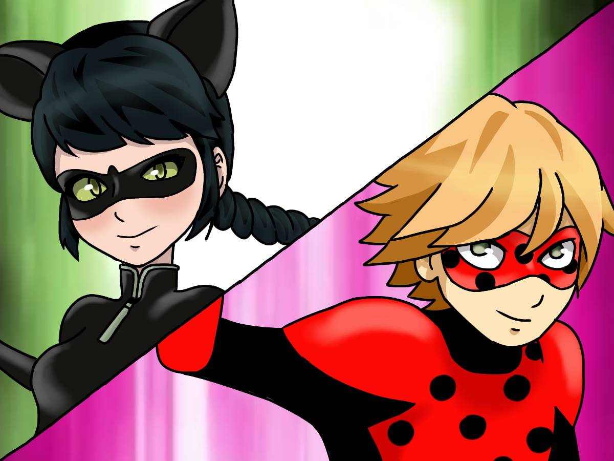 Day 26 Outfit Swap Chat Noir X Ladybug By Skymaiden16 On Deviantart