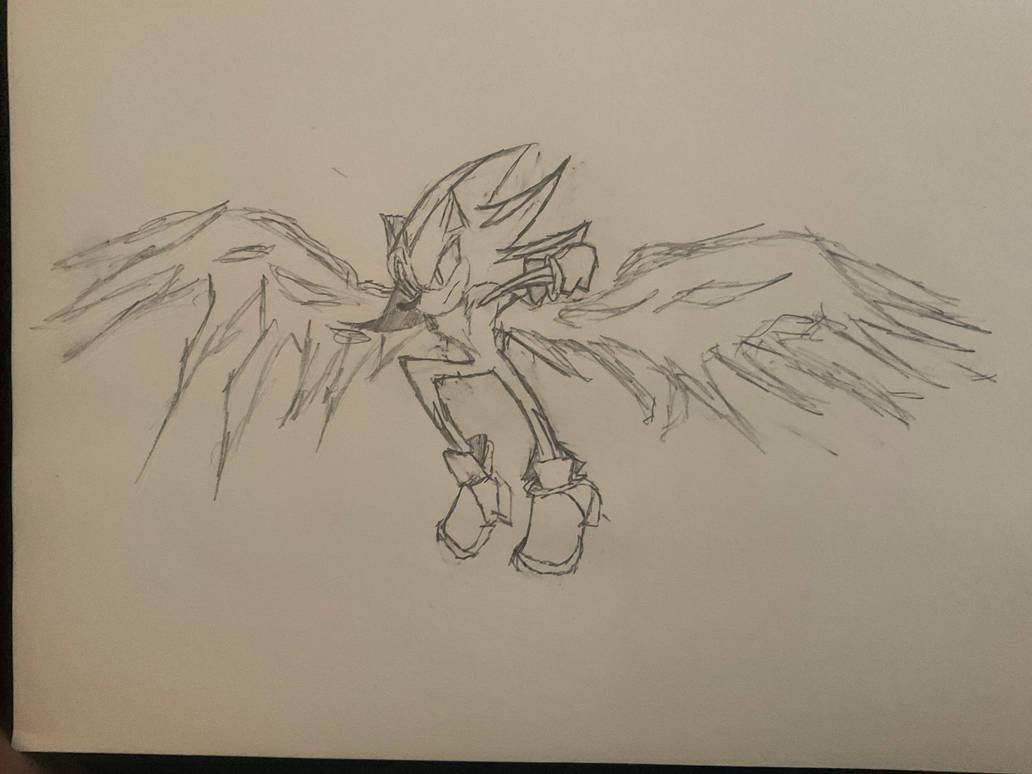 Shadow with his doom wings by BoxBerum on DeviantArt