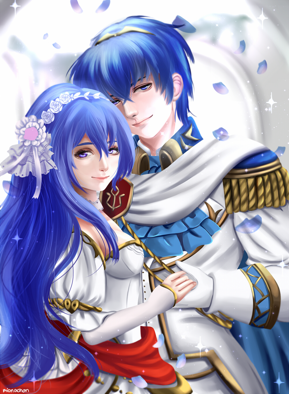 Fire Emblem - Marth and Caeda