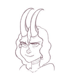 Loki with horns ?