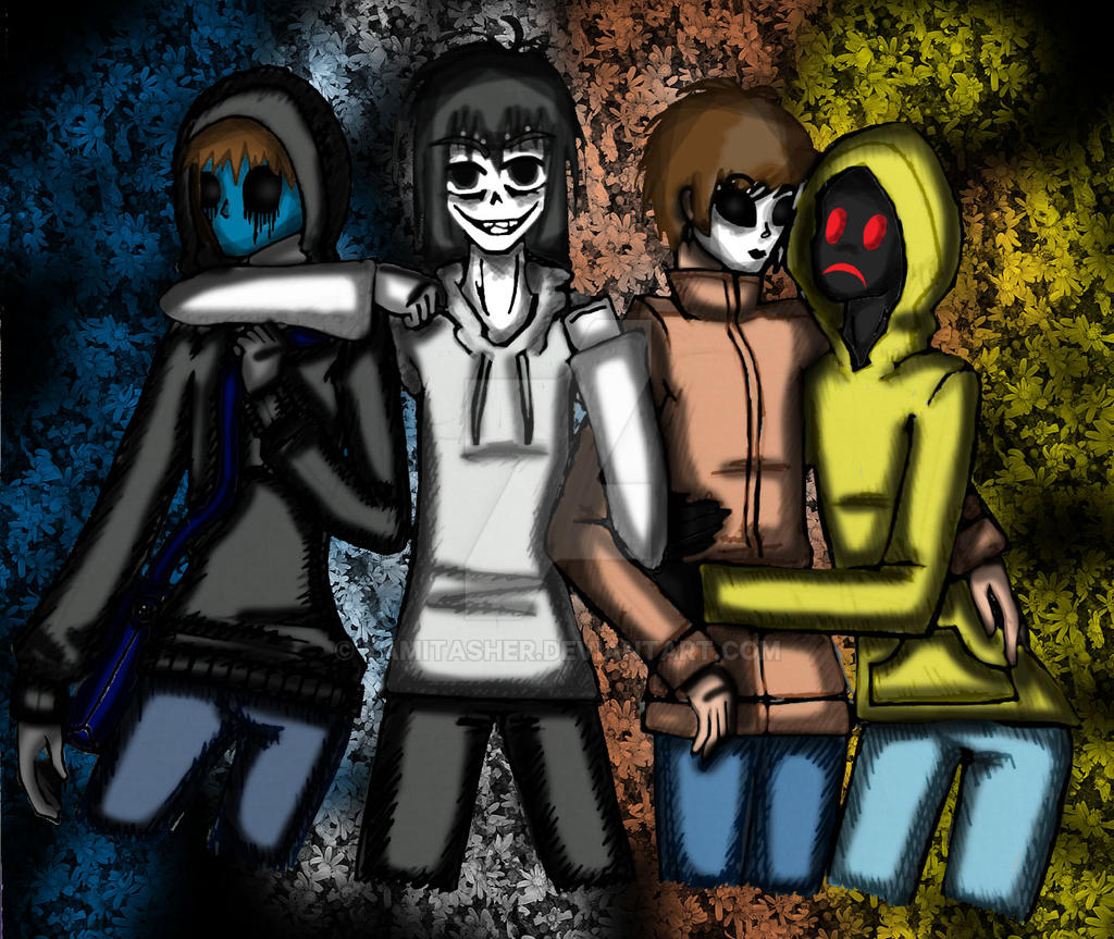 Eyeless Jack Jeff The Killer Masky And Hoodie By