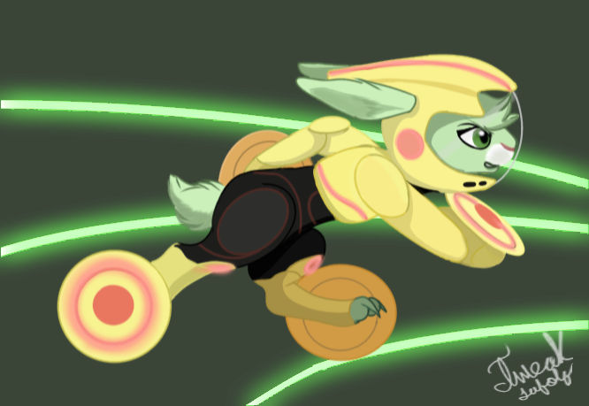 Tweaked Out Rabbit Tweak rabbit in gogo's hero suite by Tweakedge on DeviantArt