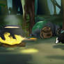 Get back here chicken!