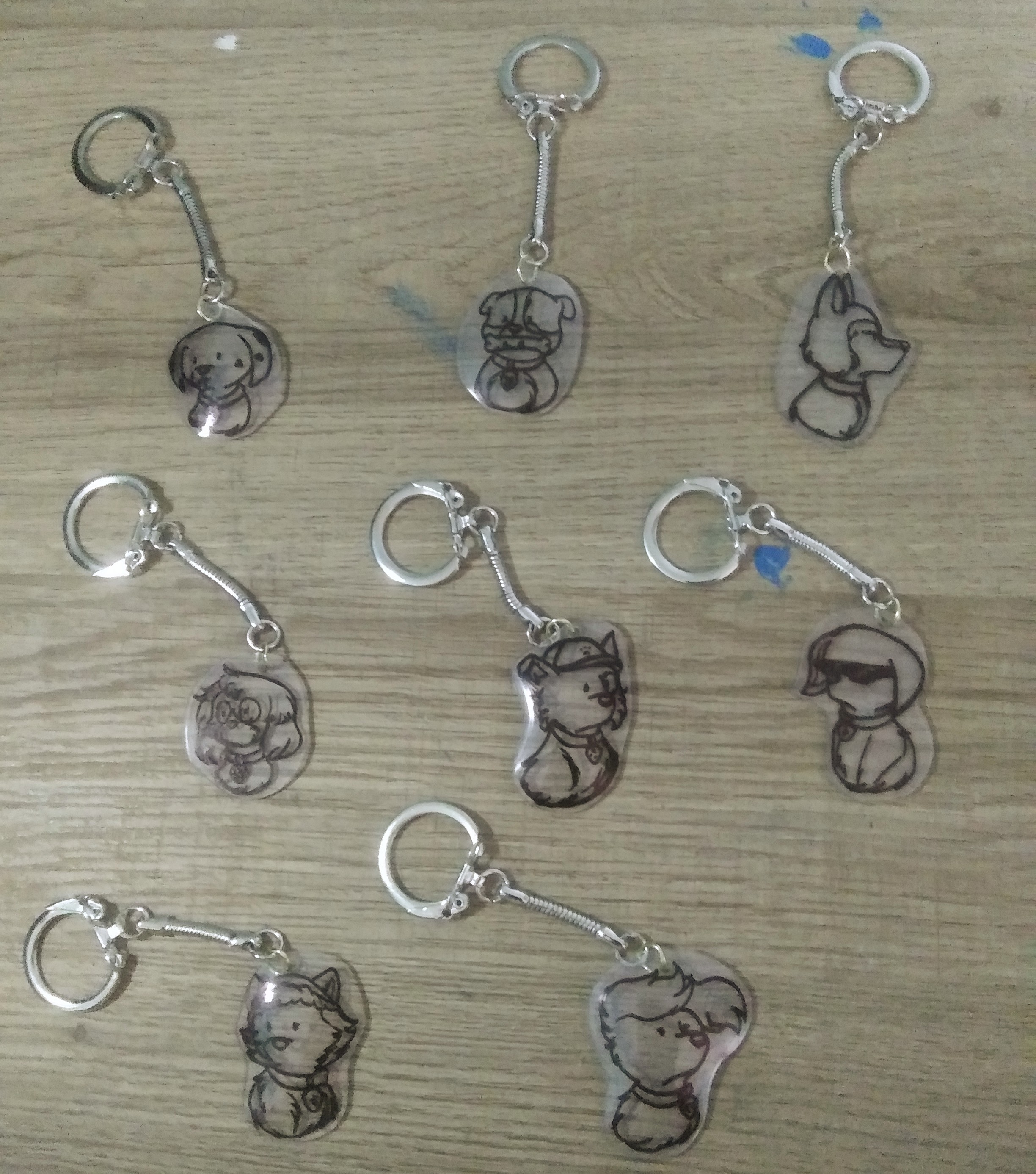 Paw patrol keychains