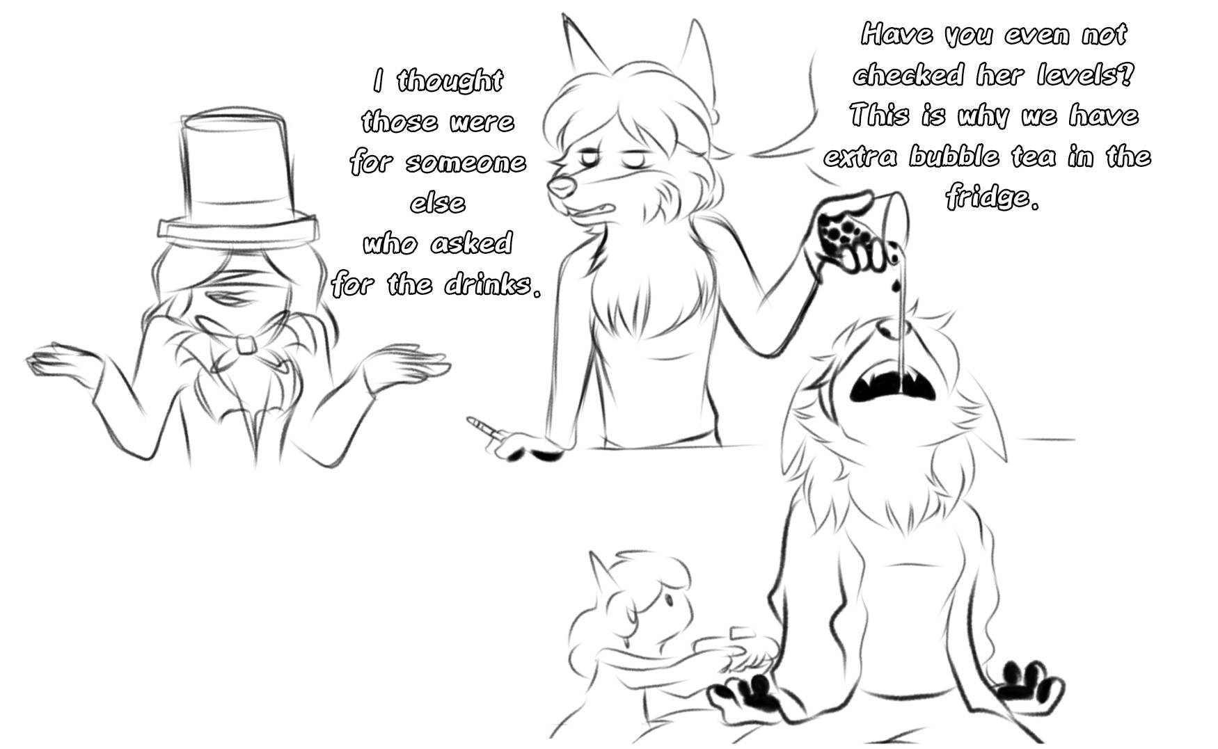 We have the cure in the fridge