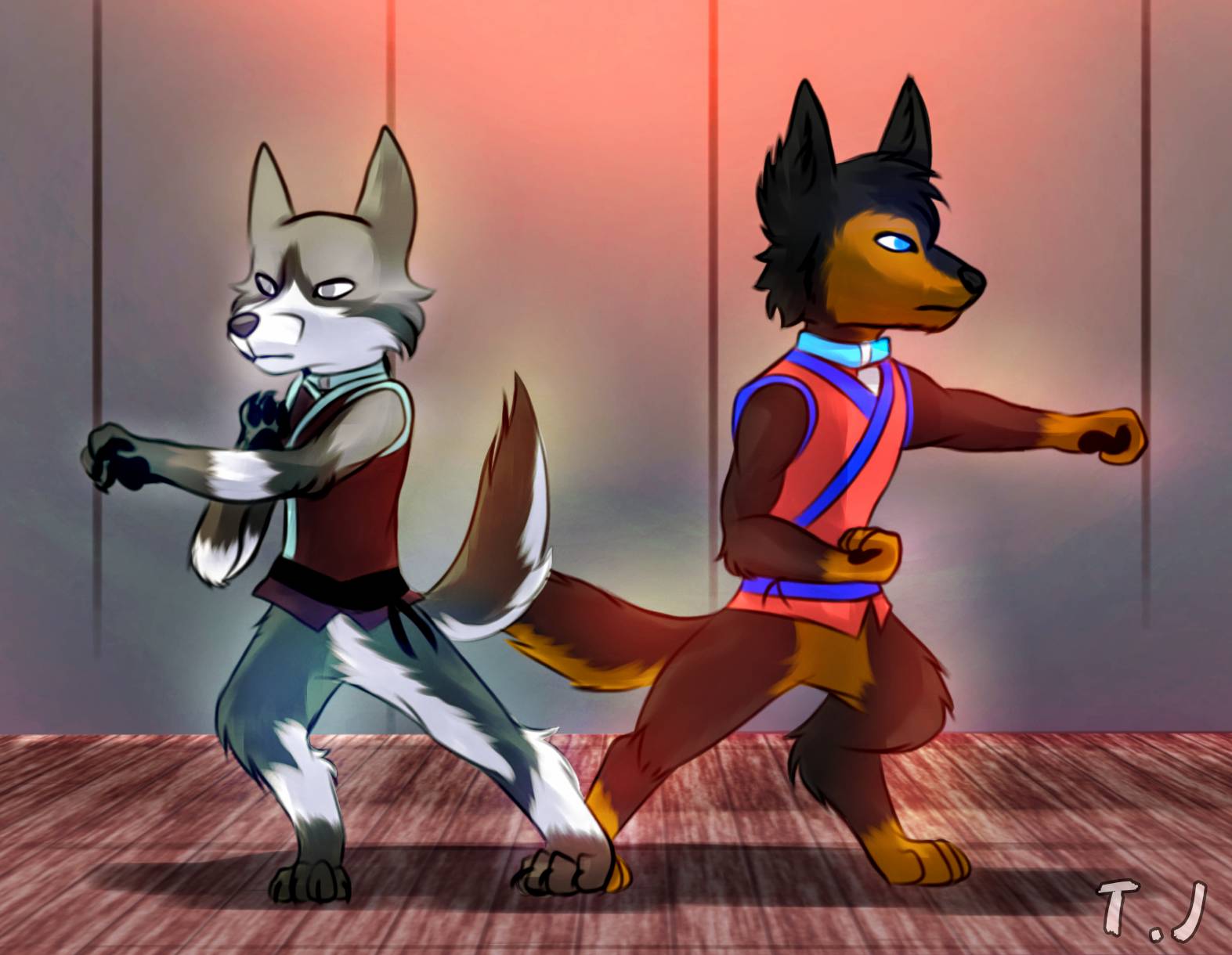 Pup fu, Master Tokyo and Mighty