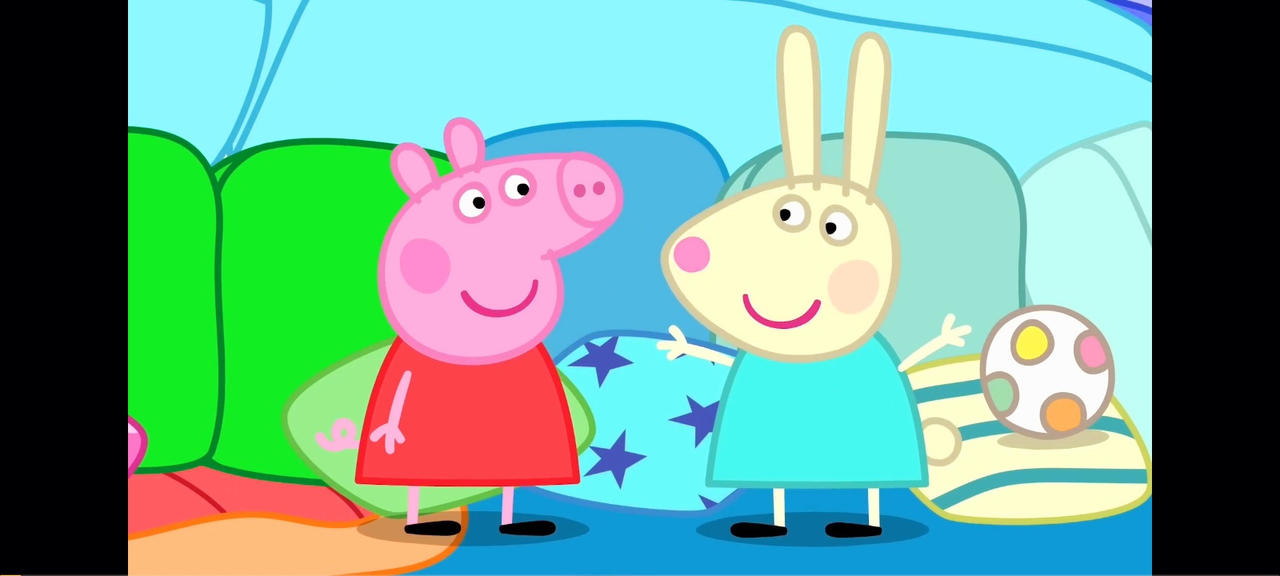 Peppa Pig and Rebecca Rabbit #04 by KitKatDroi on DeviantArt