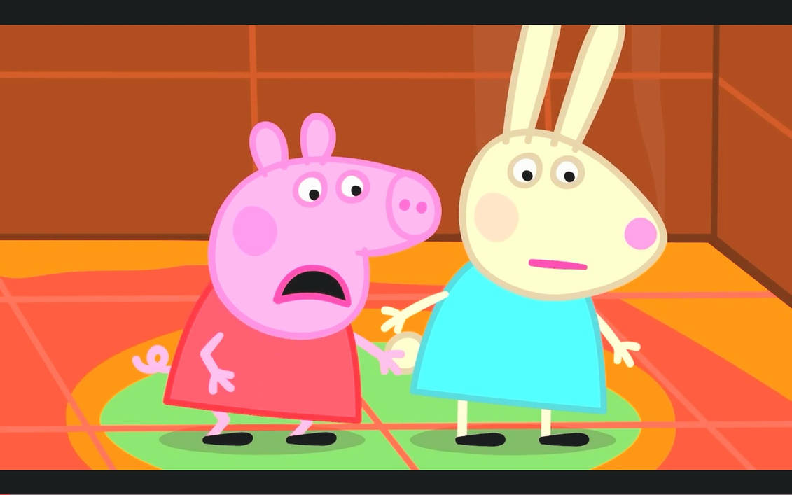 Peppa Pig and Rebecca Rabbit #10 by KitKatDroi on DeviantArt