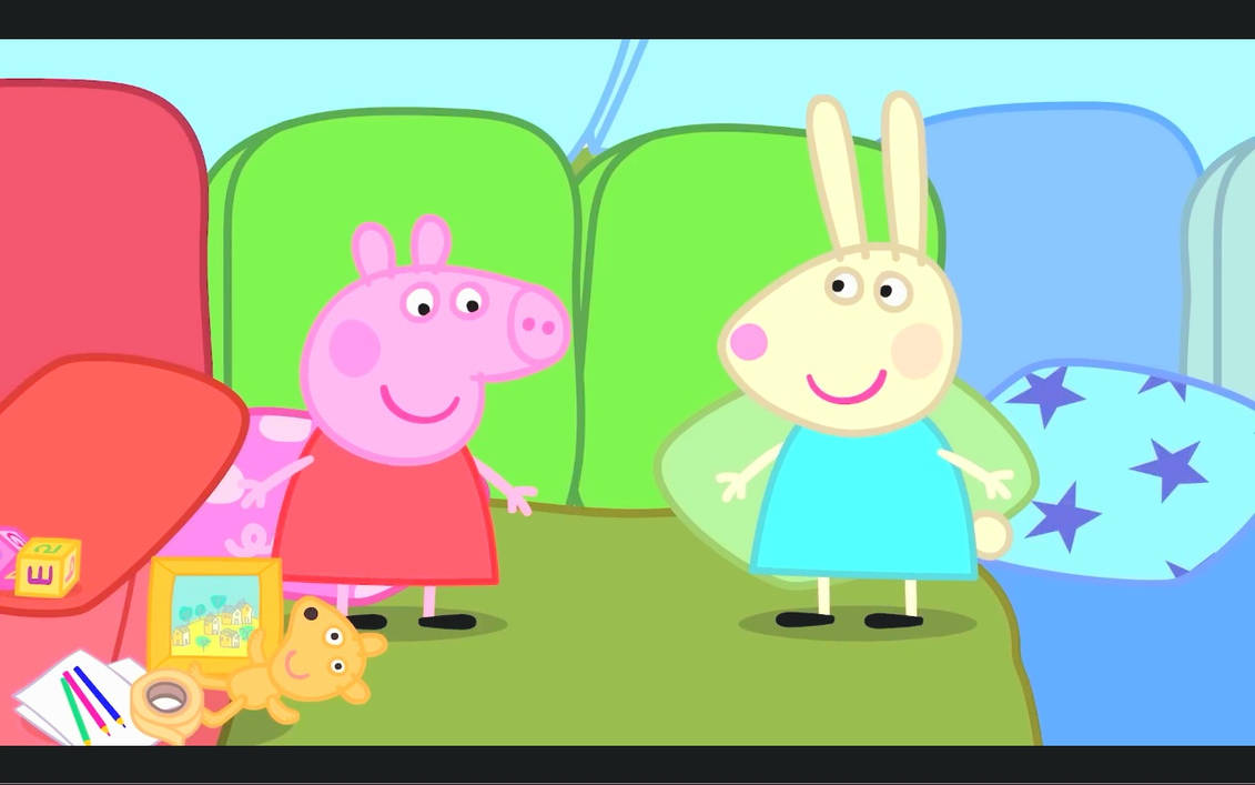 Peppa Pig and Rebecca Rabbit #13 by KitKatDroi on DeviantArt