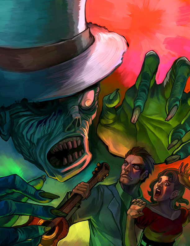 Rockabilly Zombie