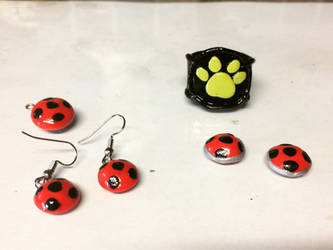 Miraculous ladybug jewellery