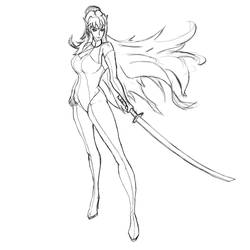 Swordman girl