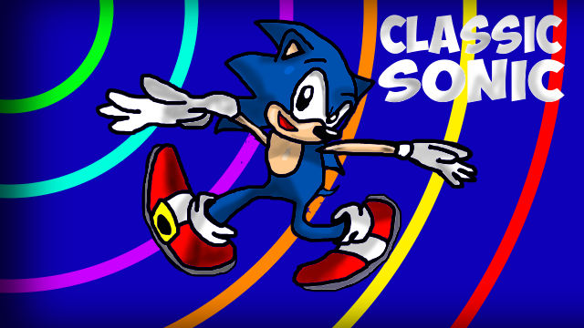 Classic Sonic By Sonicplayer102. by sonicplayer102 on DeviantArt