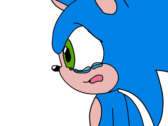 Movie Sonic Crying by SamiHedgehogSeriesYT on DeviantArt