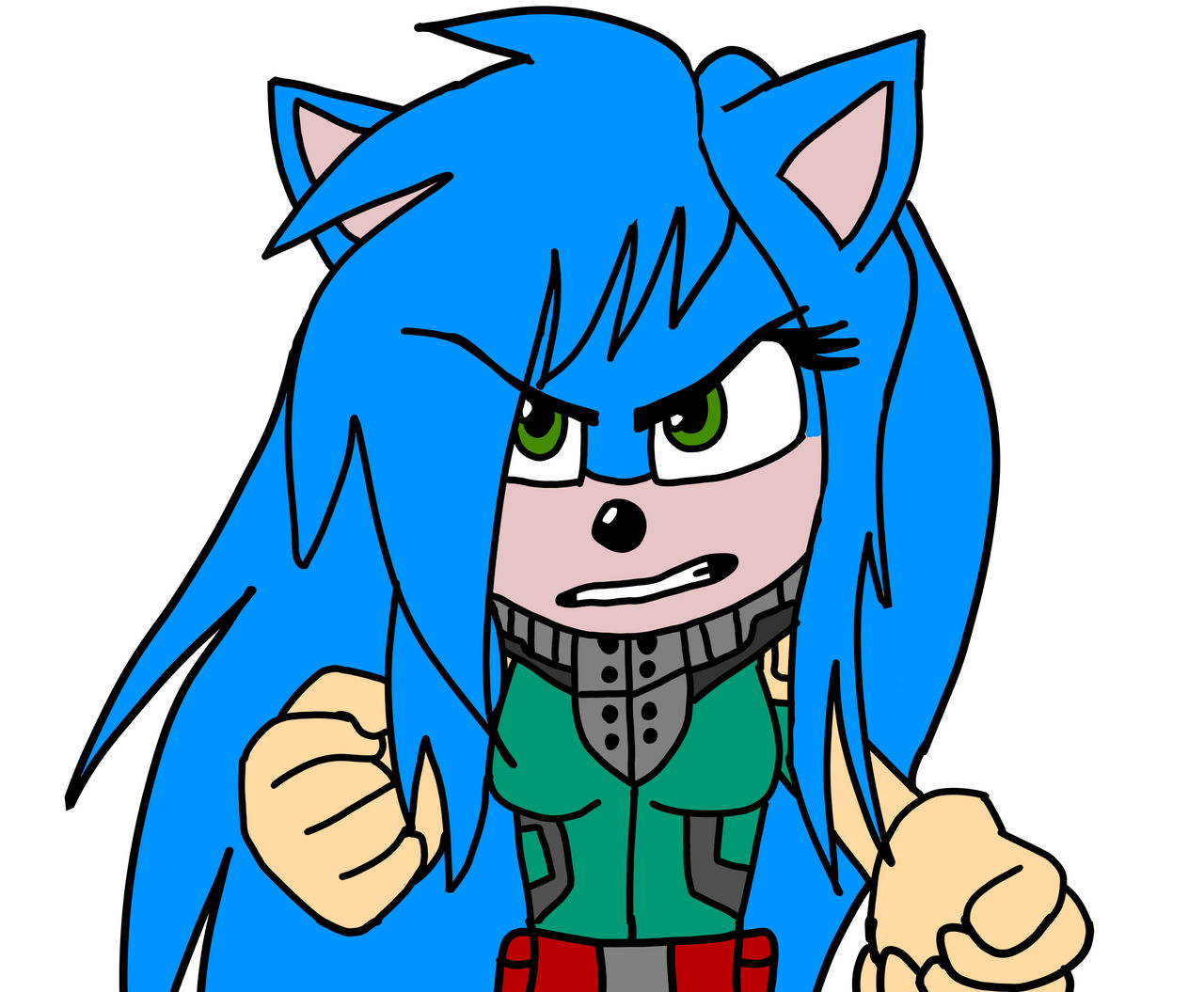 Sami Ready To Fight by SamiHedgehogSeriesYT on DeviantArt