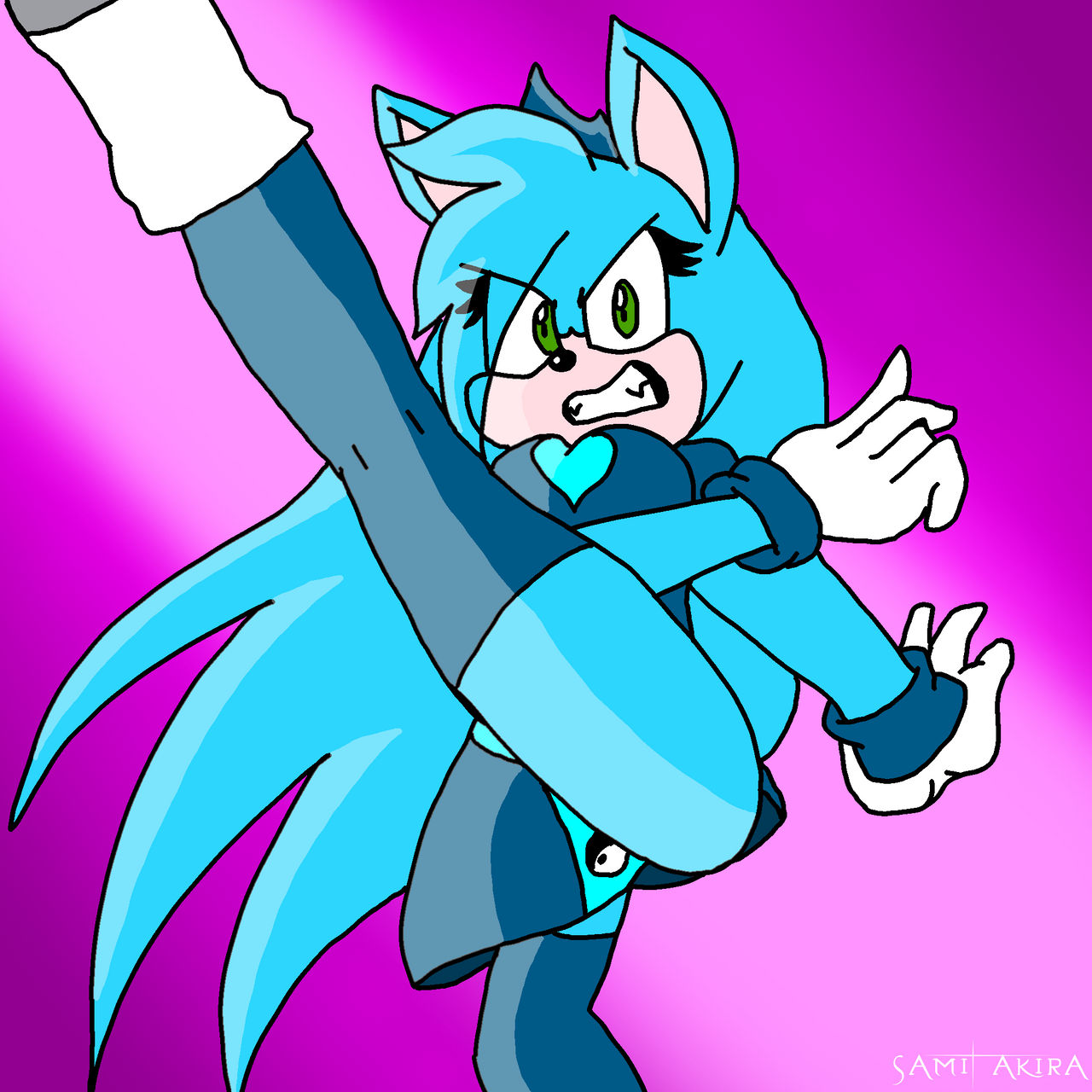 Deviantart Kick Kick by SamiHedgehogSeriesYT on DeviantArt
