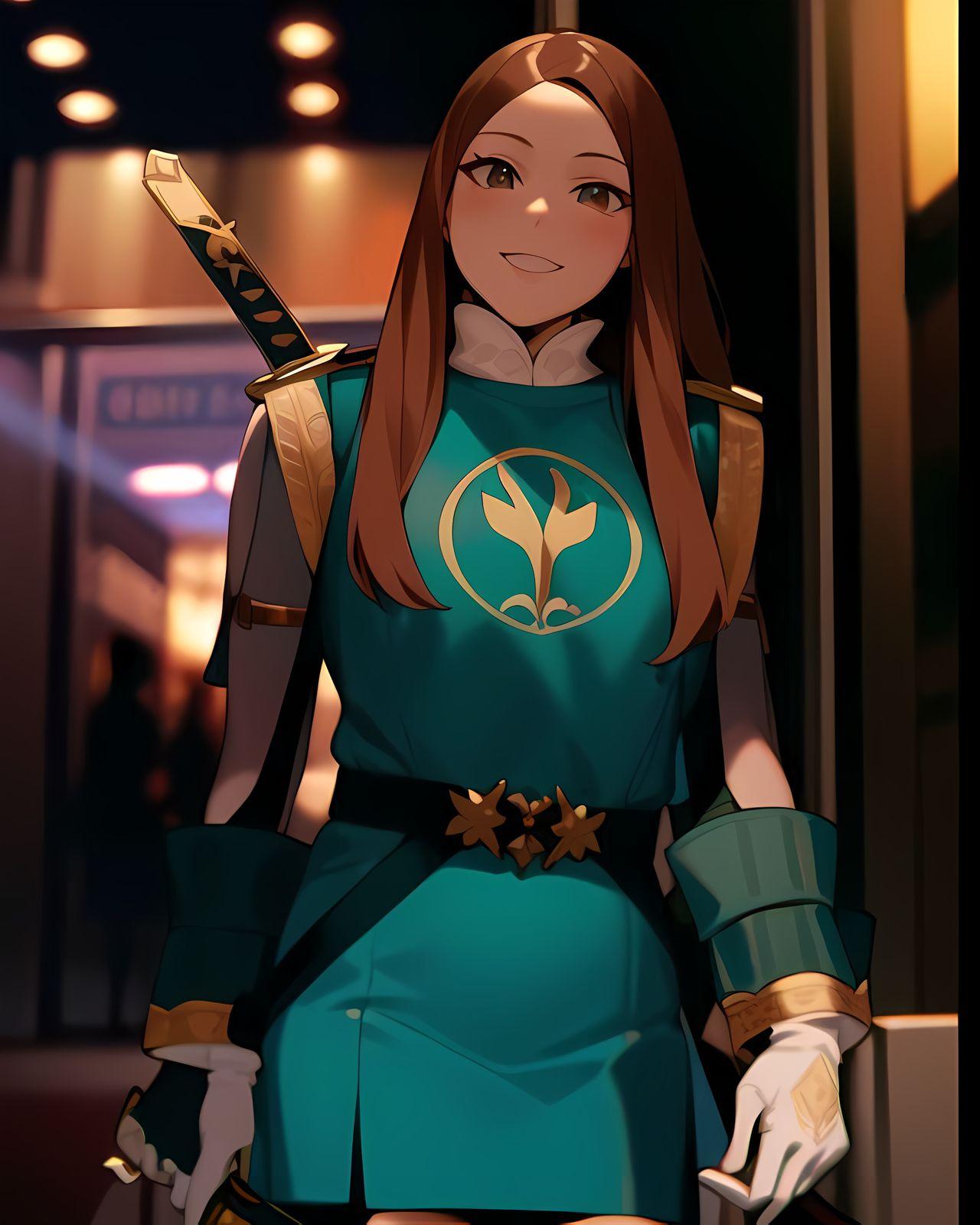 Wind Ranger Art Tori Hanson (Blue Wind Ranger) - Anime Style by SamiHedgehogSeriesYT on ...