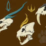 Legendary Beast skulls