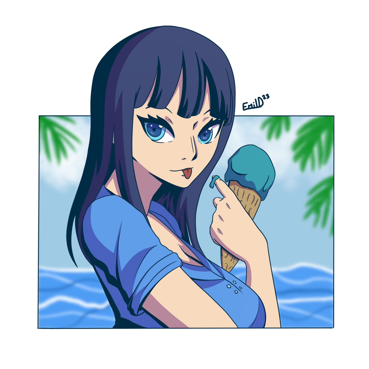 Pre Time Robin Nico Robin (Pre-TimeSkip Summer Edition) by EmilDArt on DeviantArt