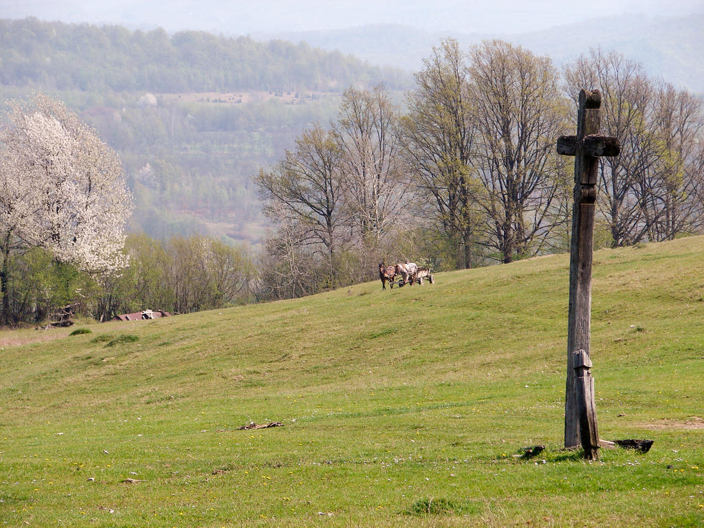 Crucifix in Transylvania