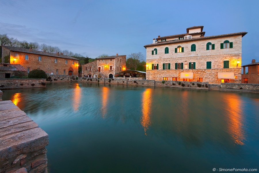 Bagno Vignoni Reflections By Simonepomata On Deviantart
