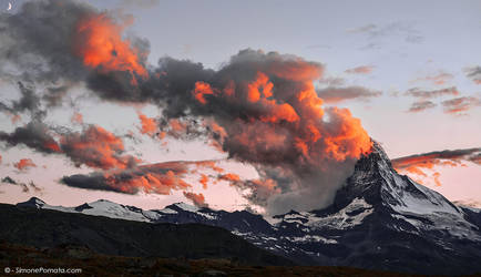 Matterhorn Volcano? by SimonePomata