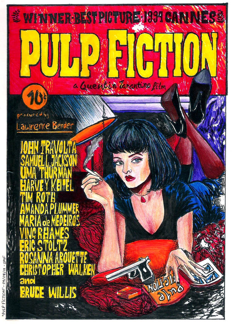 Pulp Fiction - Poster by intothewild142 on DeviantArt
