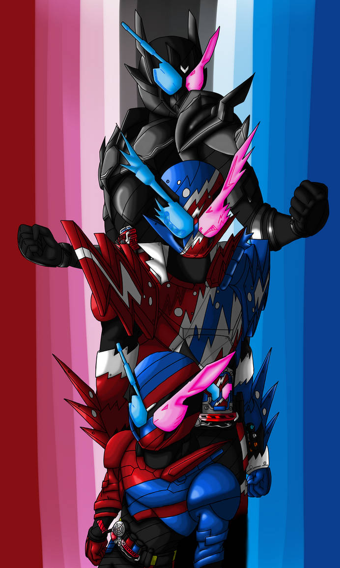 Kamen Rider Build Forms Variant by isomy on DeviantArt