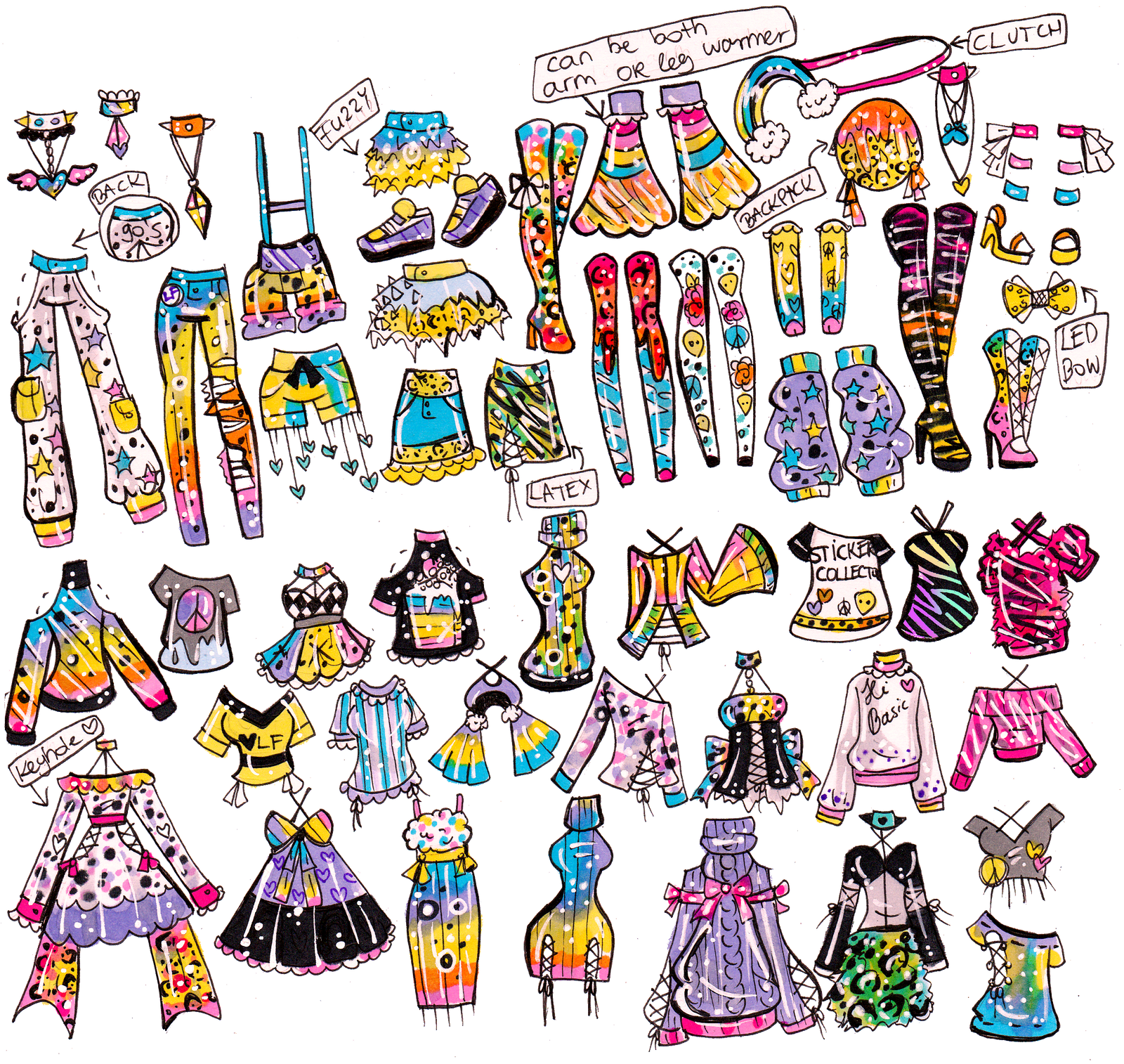 Custom Mix and Match outfits 16