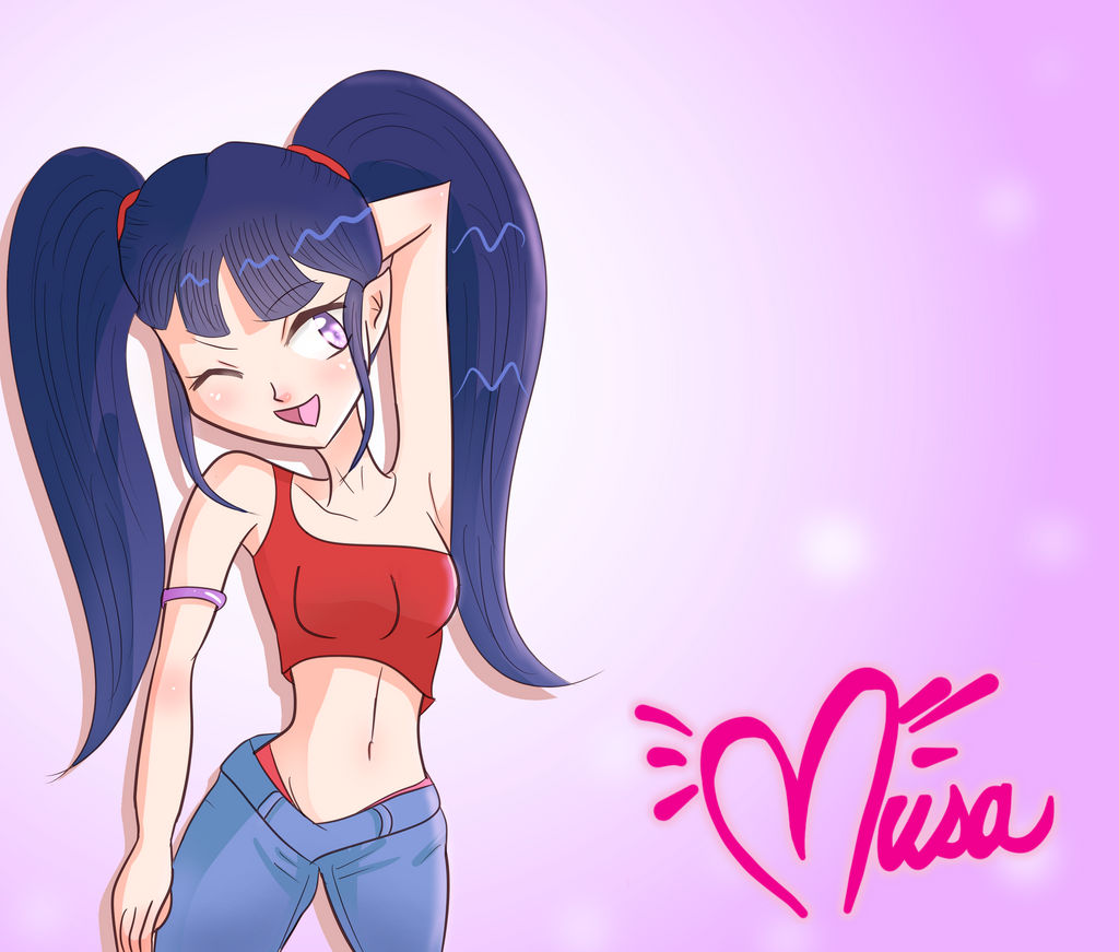 Winx Club Musa Anime Style S1 Long Hair Ver By Sweetcheesecake385
