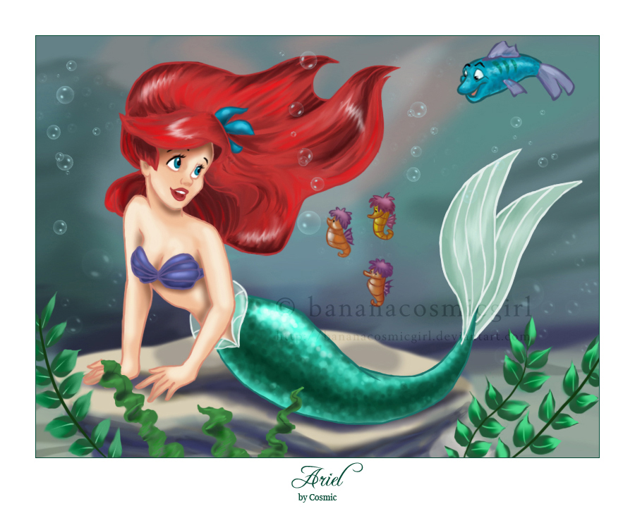 The Little Mermaid by bananacosmicgirl