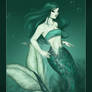Mermaid - old stuff colored