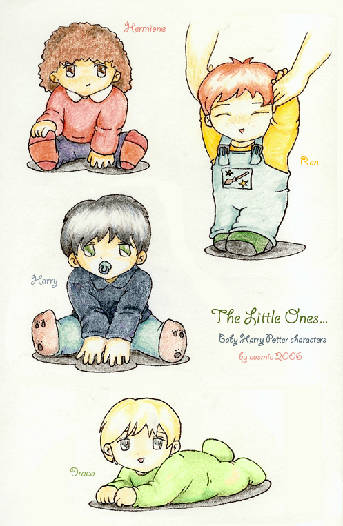 Baby Harry Potter characters by bananacosmicgirl on DeviantArt Baby Harry Potter characters by bananacosmicgirl on DeviantArt