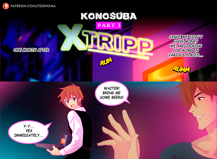 Konosuba! Part 3 TG TF Gender bender manga by TGenoma on DeviantArt