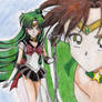 Sailor Jupiter and Pluto