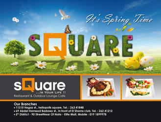 Sqaure Spring Ad.