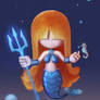 no2. character design_chibi Mermaid
