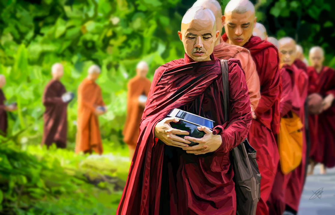 Red Monks by ThiagoGodinho on DeviantArt