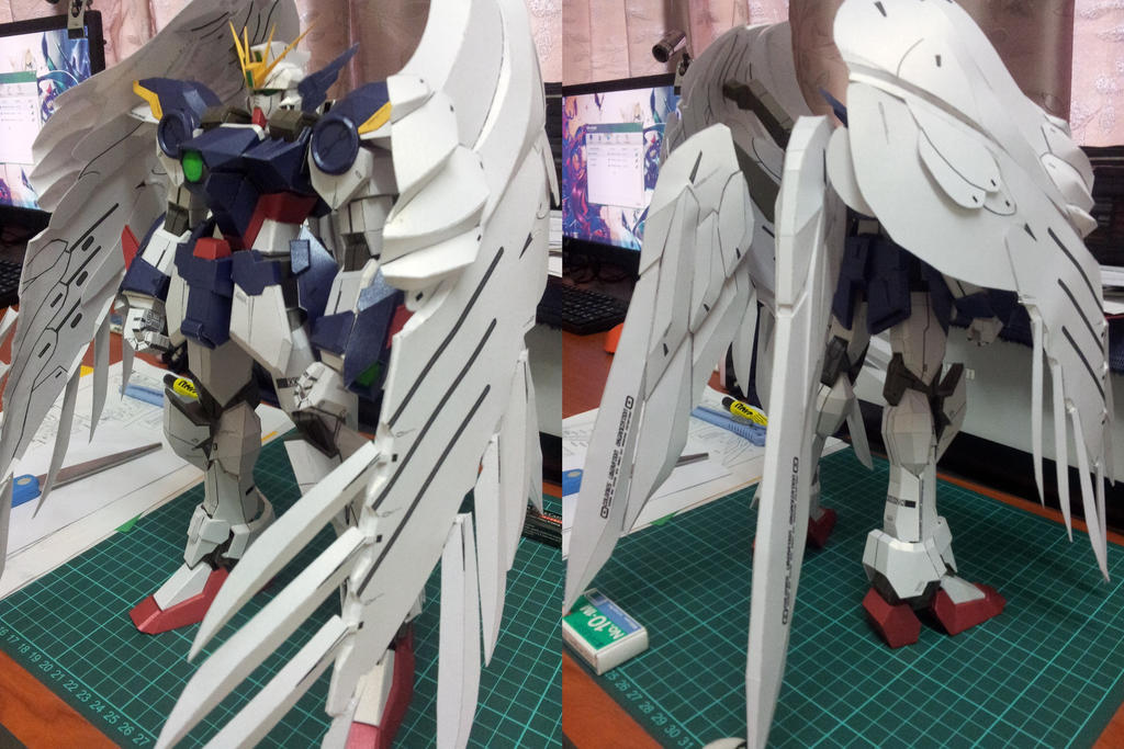 Gundam Wing Zero Custom (Completion) by FrostyChibiAnn on DeviantArt