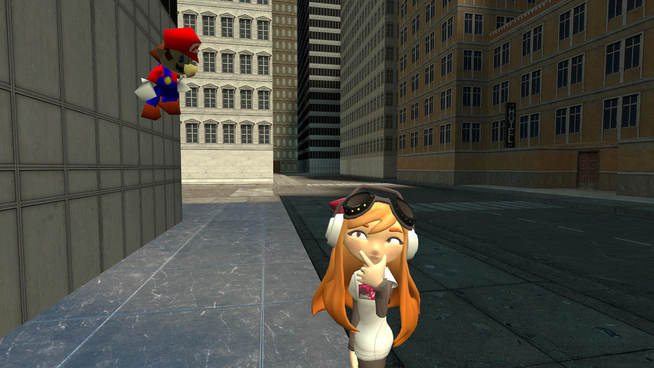 Mario Renders Floating Floating Little Mario by ETG41219 on DeviantArt