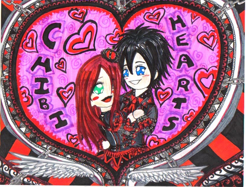 Chibi King+Queen of Hearts 83