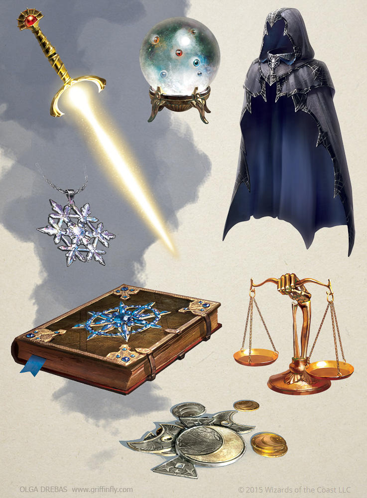Magic Items by OlgaDrebas on DeviantArt