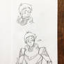 Lance Practice Sketches